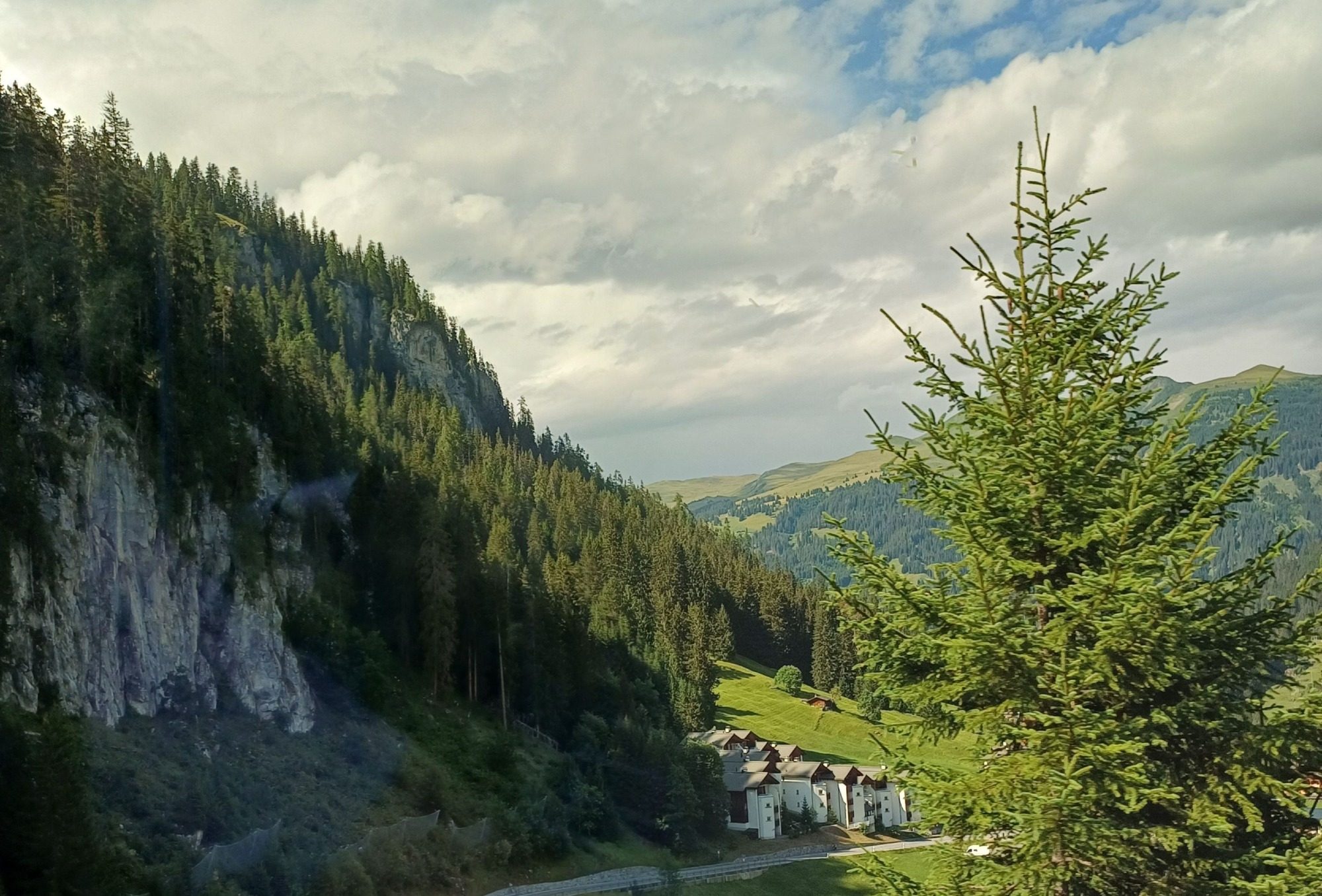 Aussicht auf Arosa