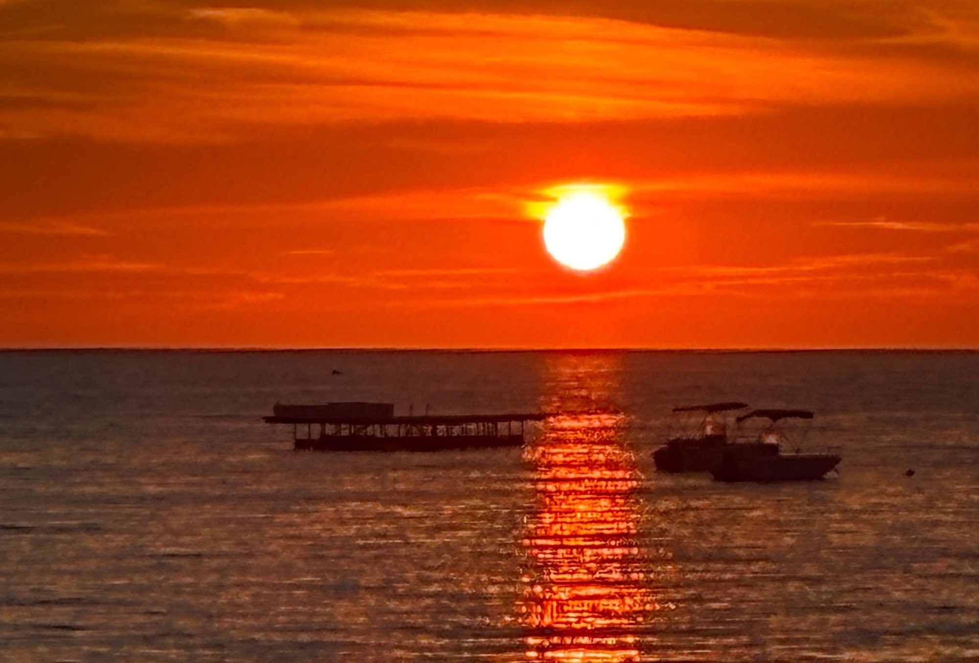 Sonnenuntergang Meer