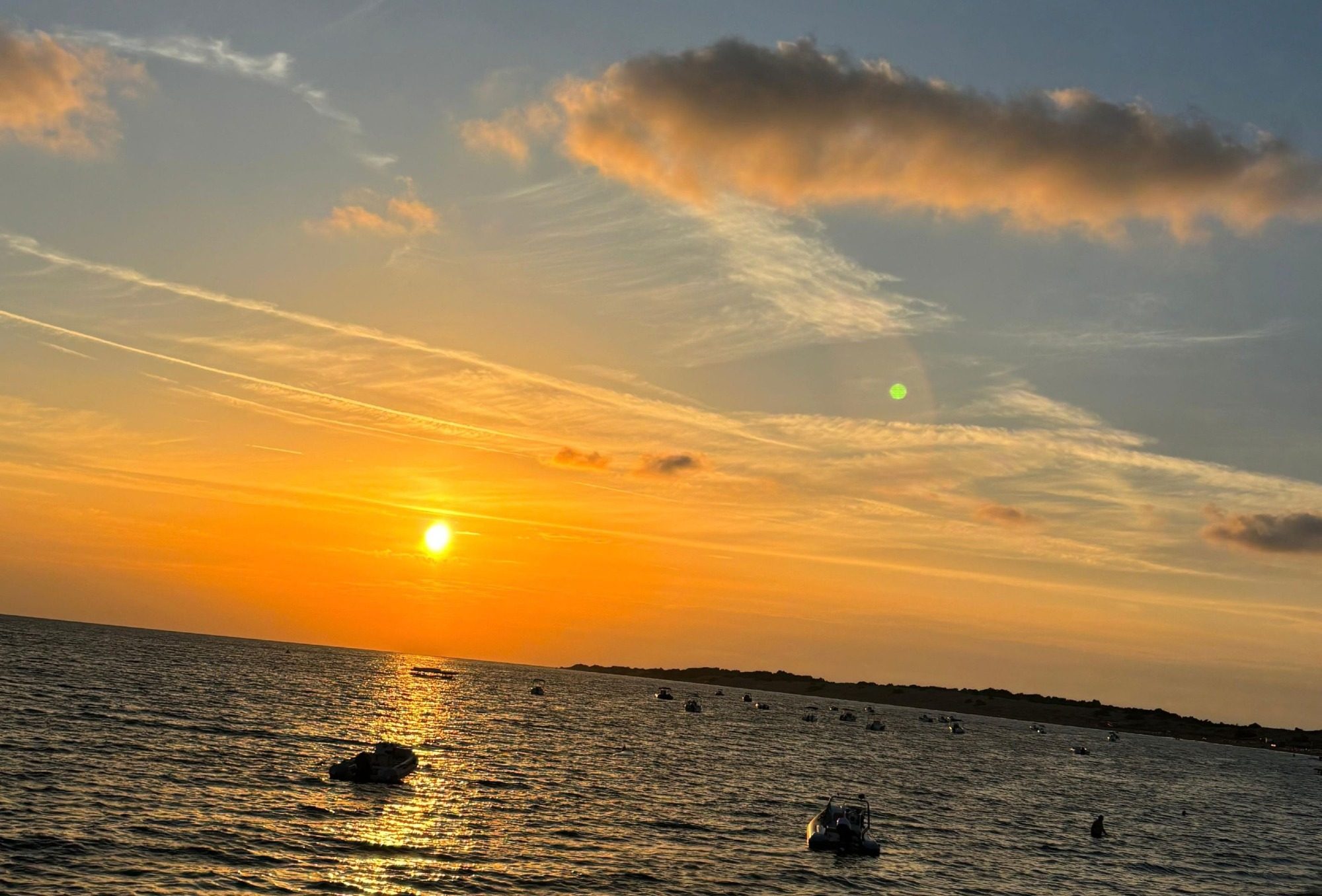 Sonnenuntergang auf Korfu