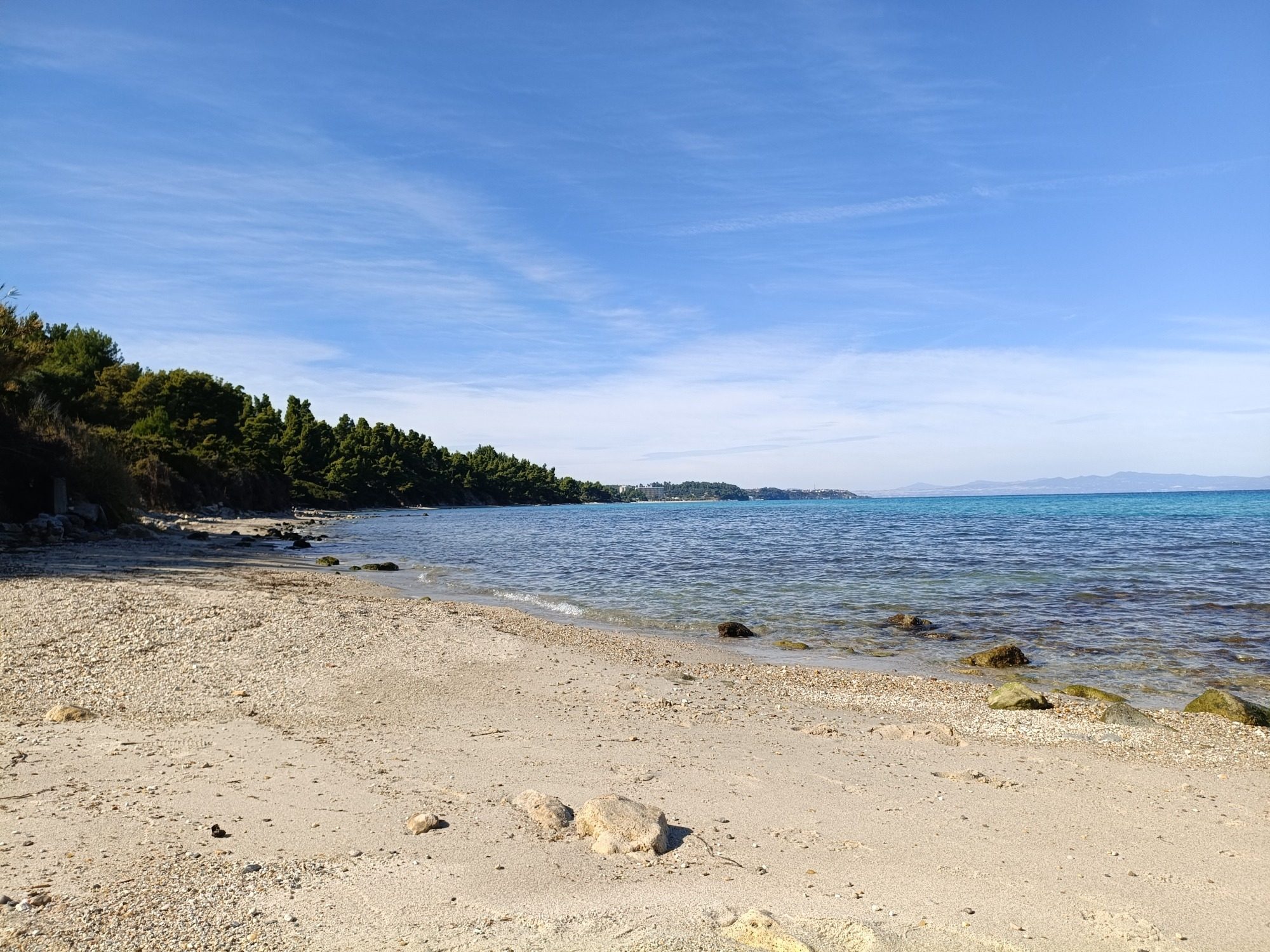 Strand in Kriopigi