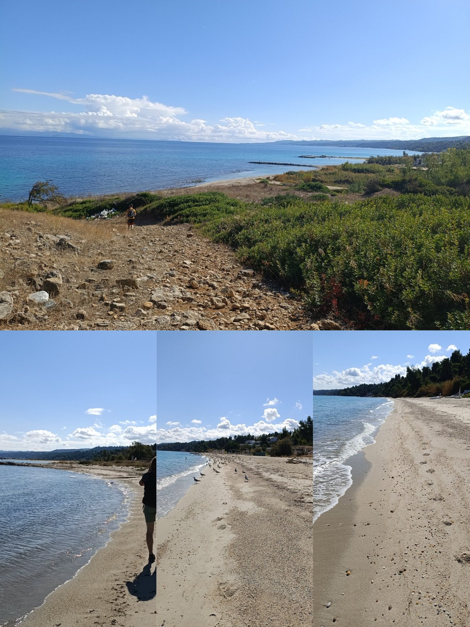 Strand in Kriopigi