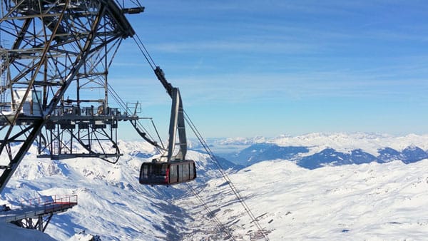 Das Vallée des Belleville vom Cime Caron