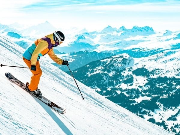 Richtig Anstehen am Skilift