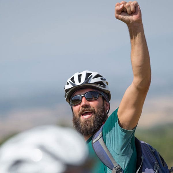 Geschafft! So könnt Ihr Euch auch fühlen - auf unserer E-Bikereise in der Toskana