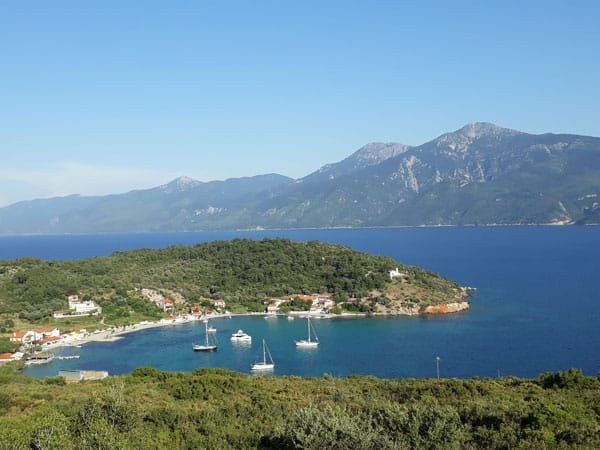 Blick auf die Türkei