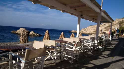 Blick aus dem Hotel-Fenster mit Sonnenaufgang