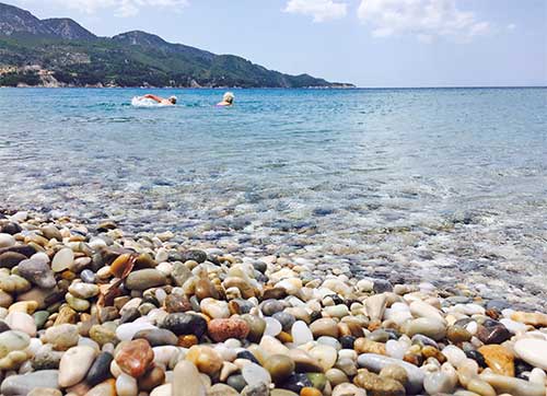 Stadtstrand von Kokkari