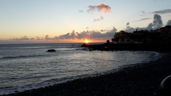 Strand an der Promenade