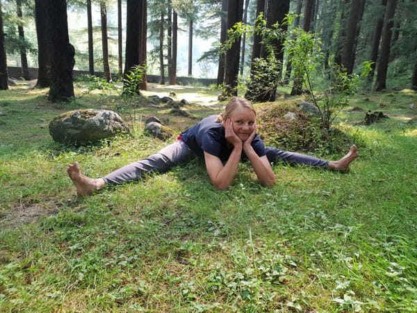 Yoga begleitet Sarah schon seit ihrer Jugendzeit.