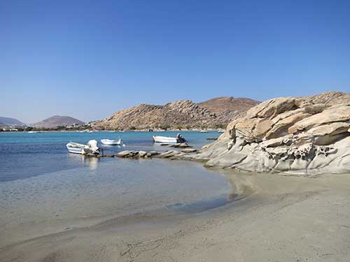 Strand bei Kolimbithres