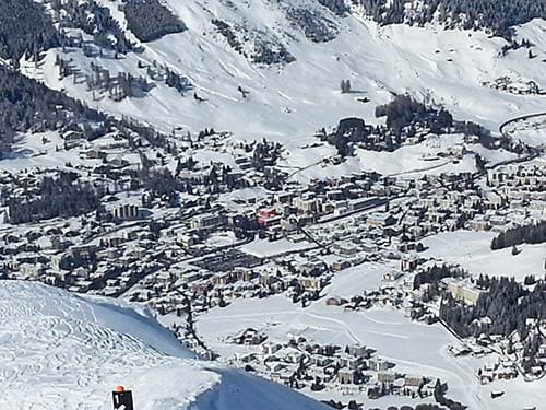 Skifahren in Davos