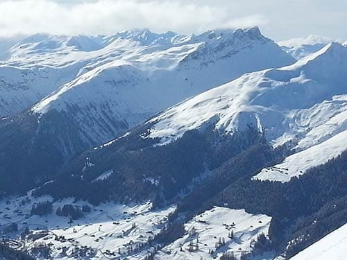 Skifahren in Davos