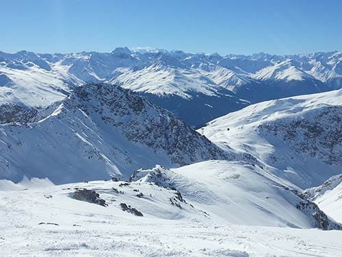 Skifahren in Davos