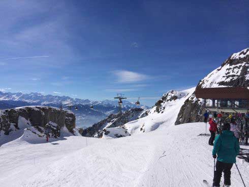 Apres an der Talstation