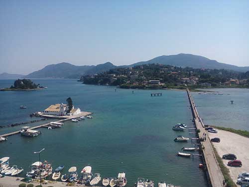 Mäuseinsel von oben