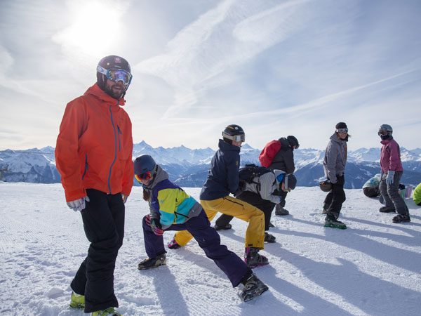 Stretching & Fitness im Skiurlaub