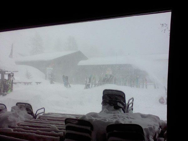 So sah es an den ersten Tagen aus