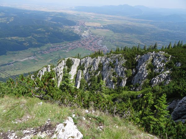 Blick vom Piatra Mica