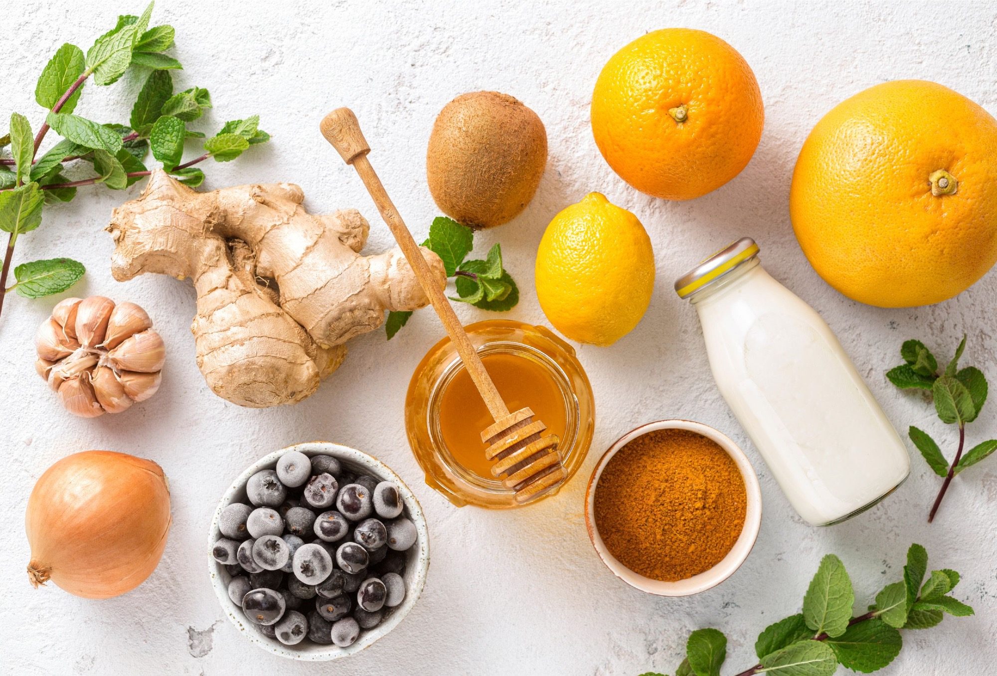 Lebensmittel zur Stärkung des Immunsystems