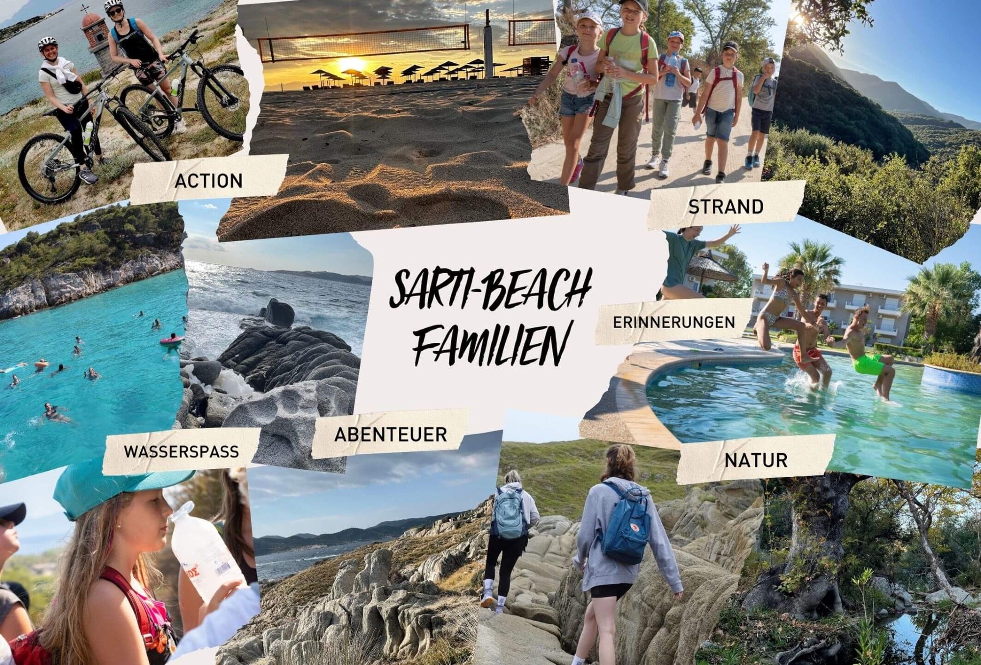 Überblick: Eine Woche Sarti-Beach!