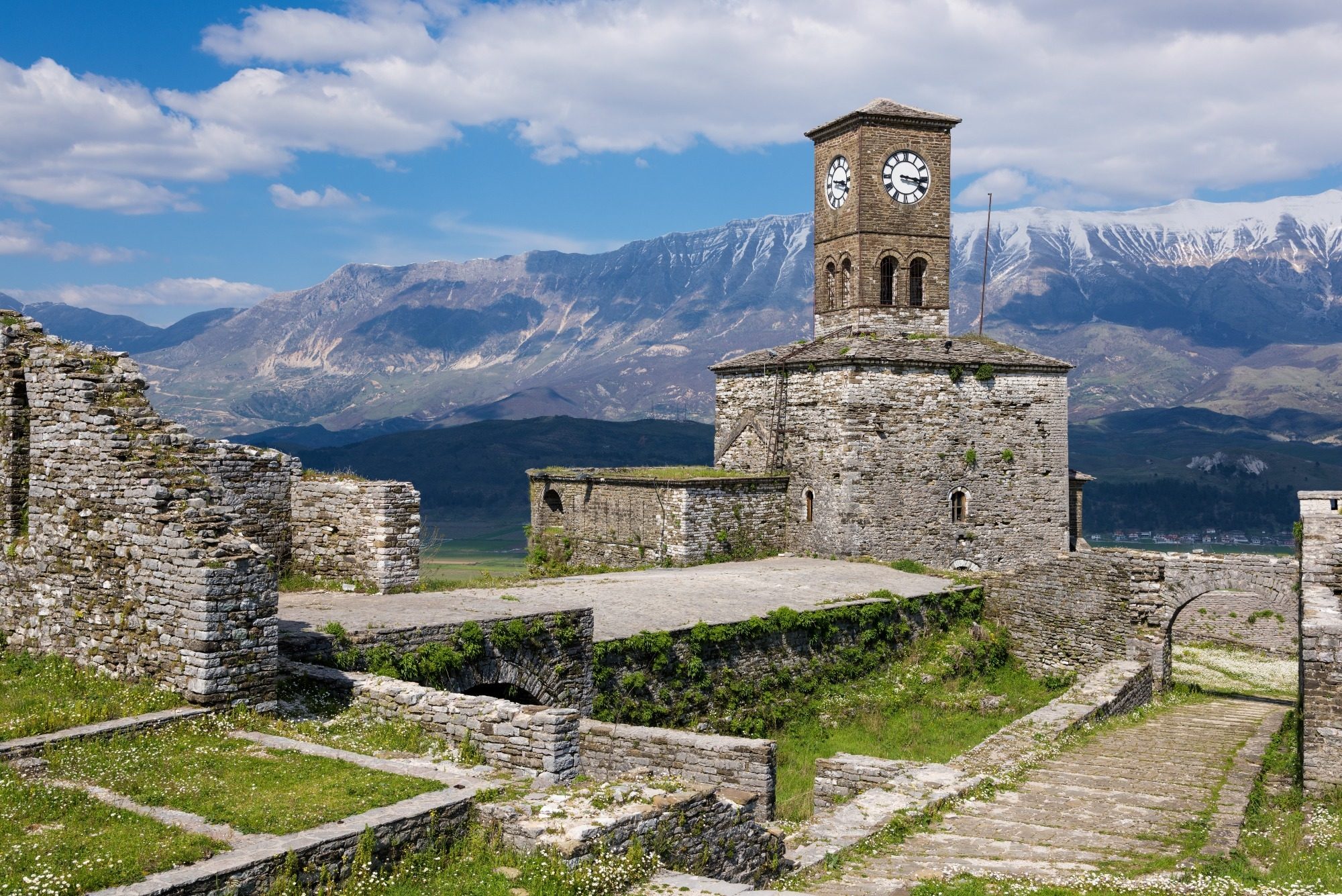Gjirokaster Ruine in Albanien