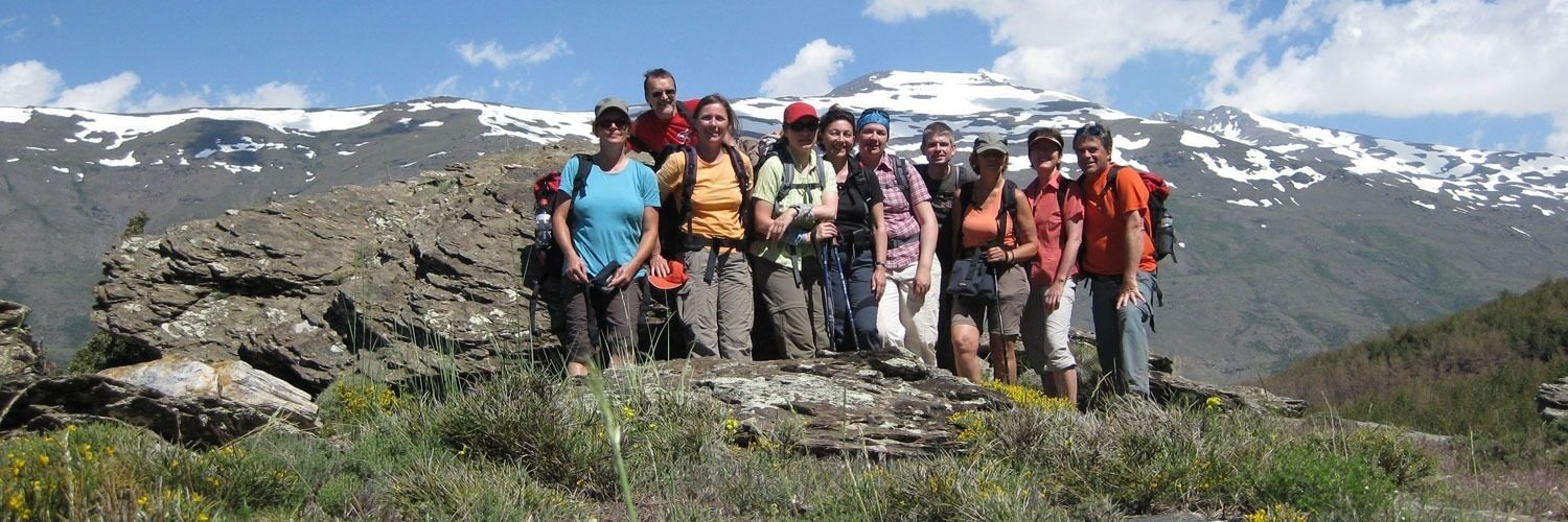 Gruppenfoto in Andalusien