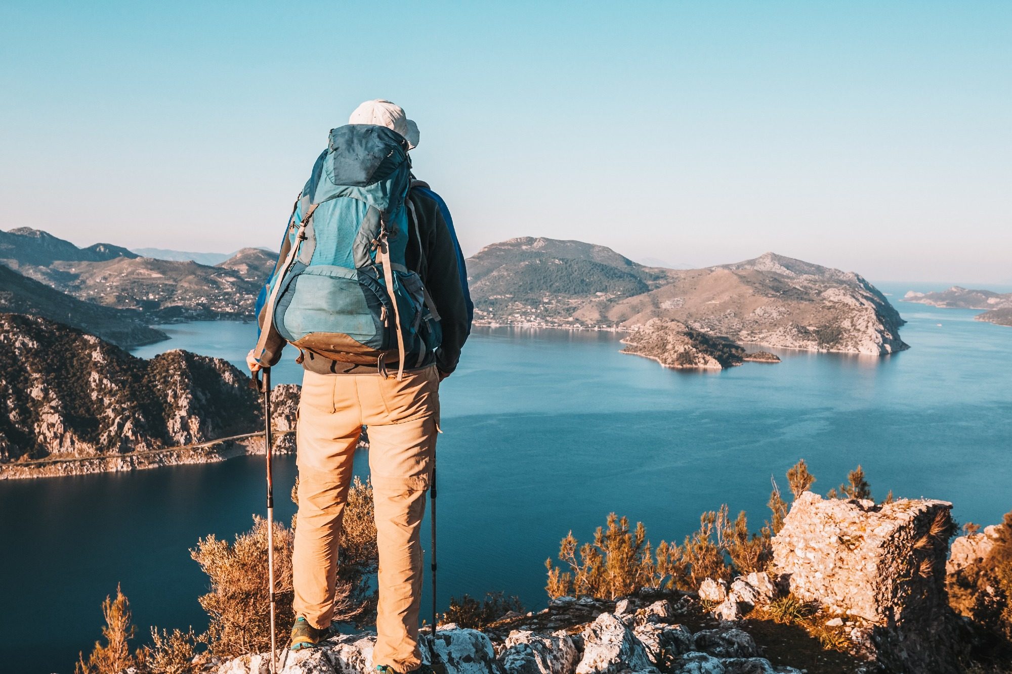 Trekkin auf dem Lykischen Weg in der Türkei