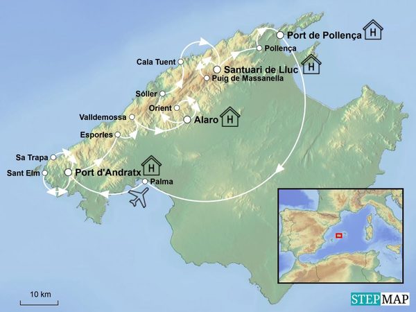 Mallorca Trekking Serra de Tramuntana Mallorca Trekking Serra de Tramuntana