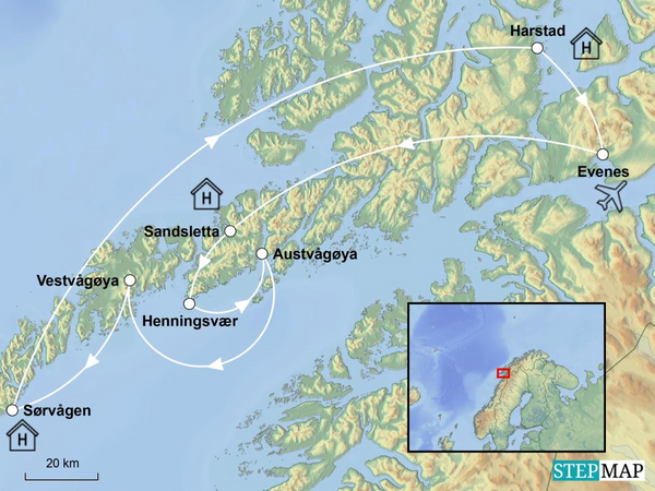 Schneeschuhwandern Lofoten Schneeschuhwandern Lofoten