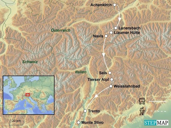 Trekking Transalp Achensee – Kalterer See