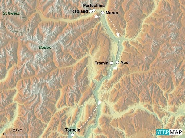 Trekking Transalp Vinschgau – Gardasee