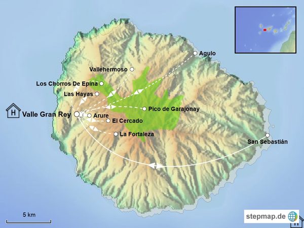 Single Aktivreise auf La Gomera