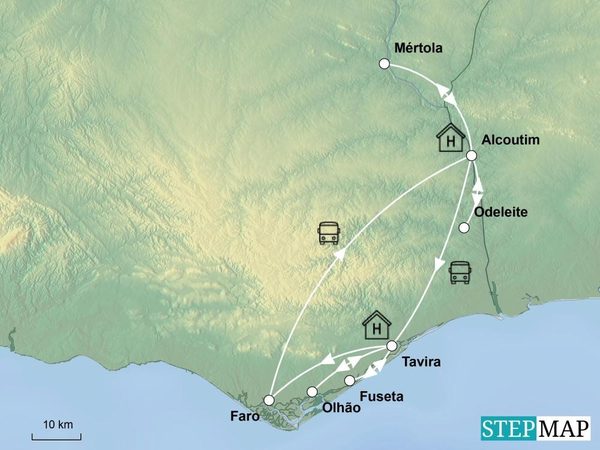 Wanderreise Ostalgarve - Natur & Küste