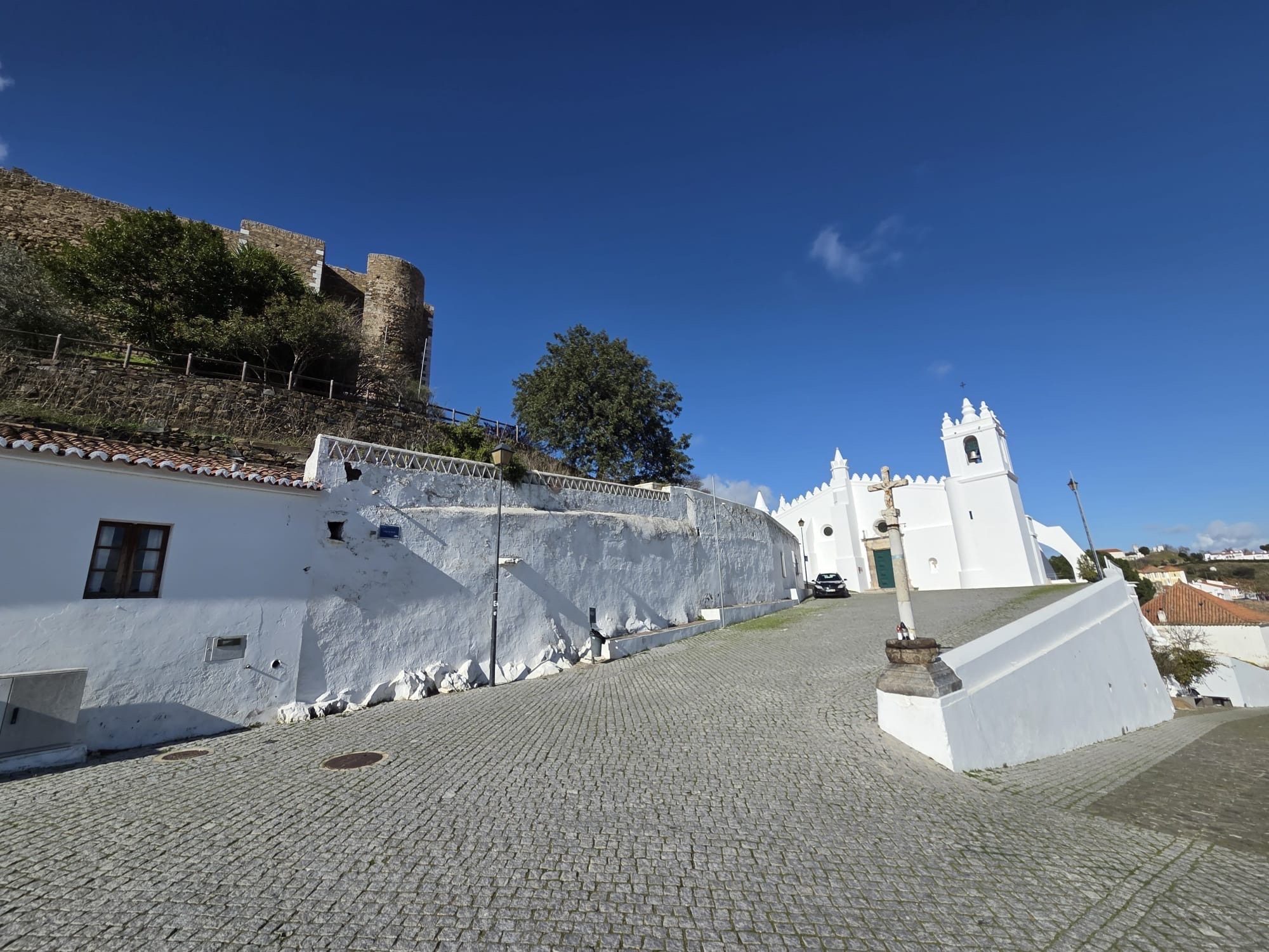 Gassen in der historischen Stadt Mértola