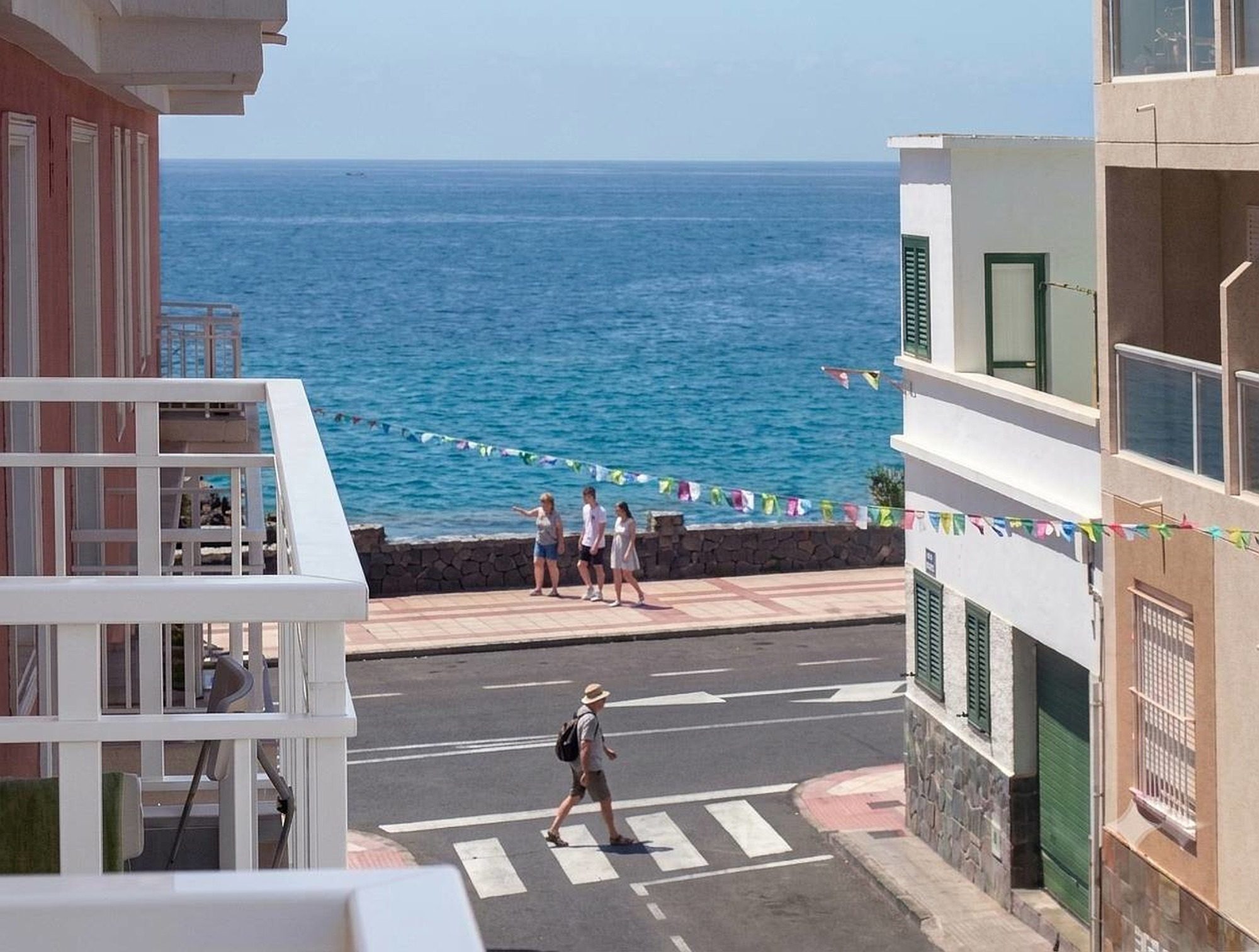 Blick aus dem Apartment