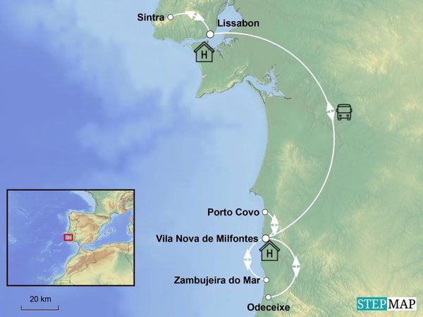 Lissabon und Alentejo: Kulturgenuss & spektakuläre Atlantikküste