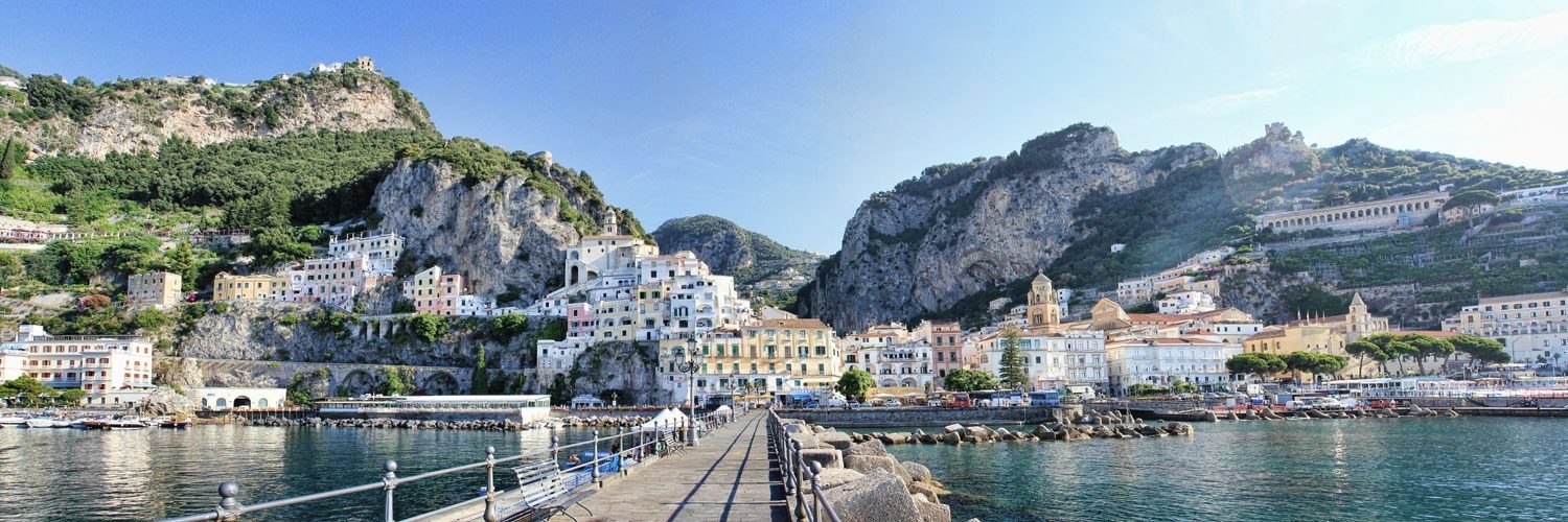 Dorf an der Amalfiküste