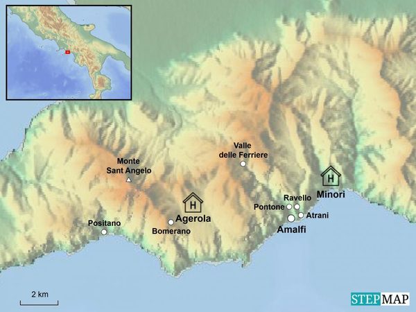 Wanderreise an der Amalfiküste Wanderreise an der Amalfiküste